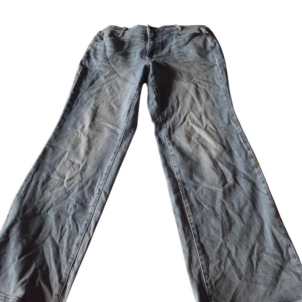 Judy Blue Retro Wide Fit Jeans Light Wash Stretch Denim 14W JB88673 MD